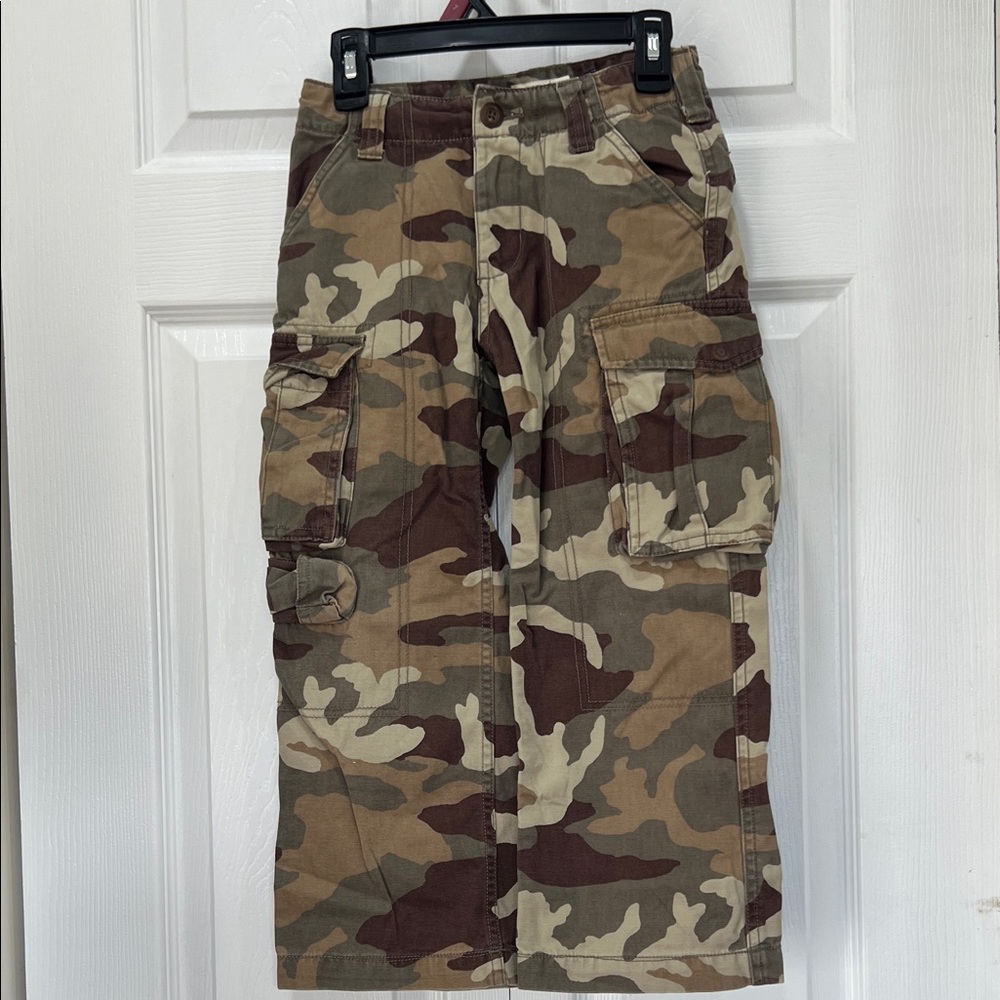 Kids Camouflage Cargo Pants